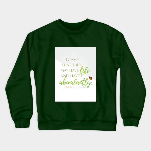 Jesus Crewneck Sweatshirt by Third Day Media, LLC.